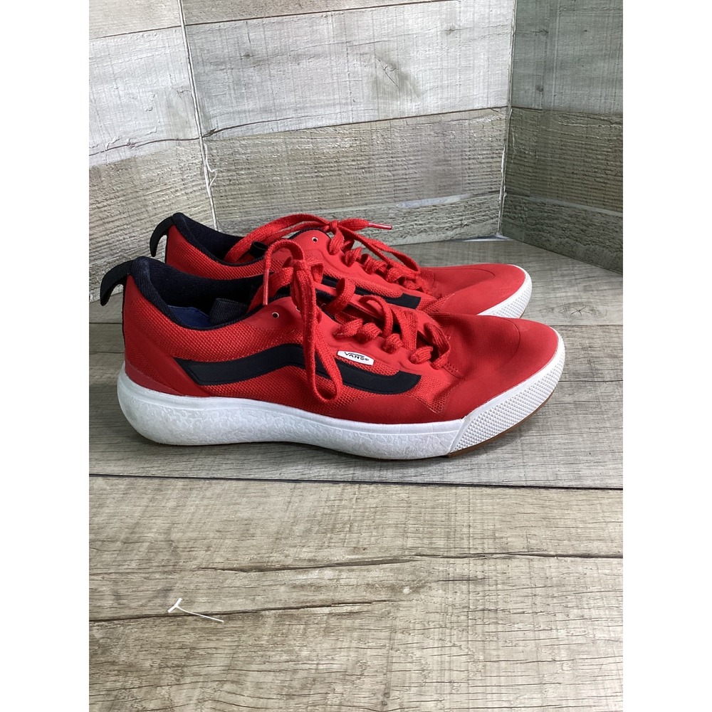Vans UltraRange Rapidweld Red Black Sneakers Mens 7 Womens 8.5 721356